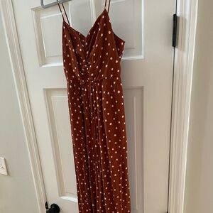 Madewell Polka dot Jumpsuit size 00 EUC